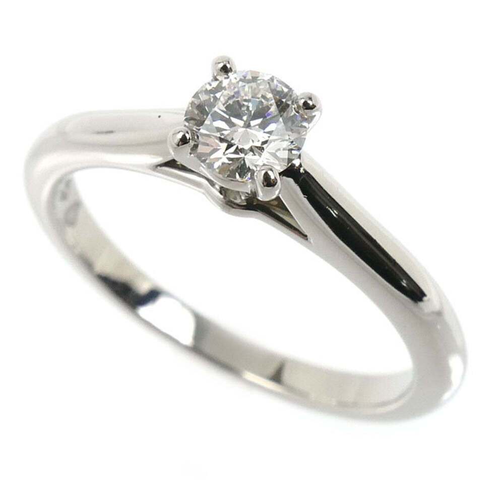 CARTIER Authentic Silver Diamond 1895 Ring